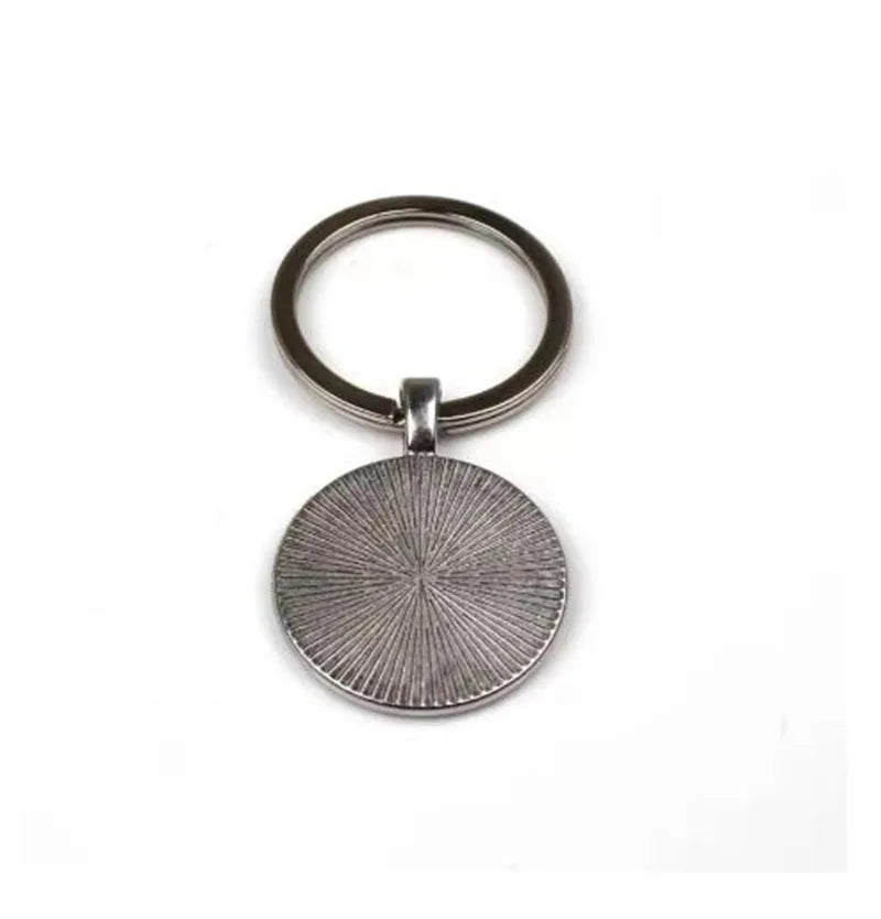 Peacock keychain feathers