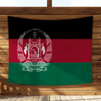 علم أفغانستان الوطني مناسب لتزيين الجدران الداخلية الخارجية للحفلات والنوادي، لافتة وهدية للمعجبين