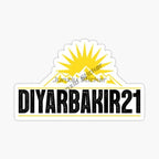 Kurdistan Flag Map Emblem Stickers