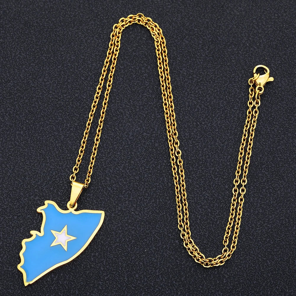 Somali Enamel Necklace