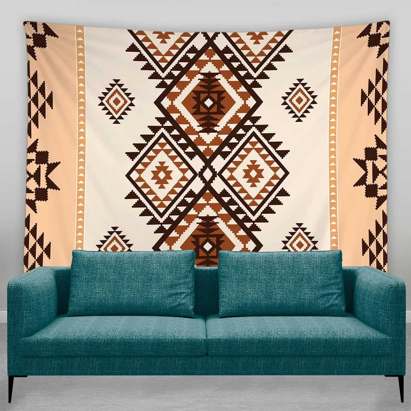 Native Tribal Navajo Vintage Tapestry Wall Hanging Decor