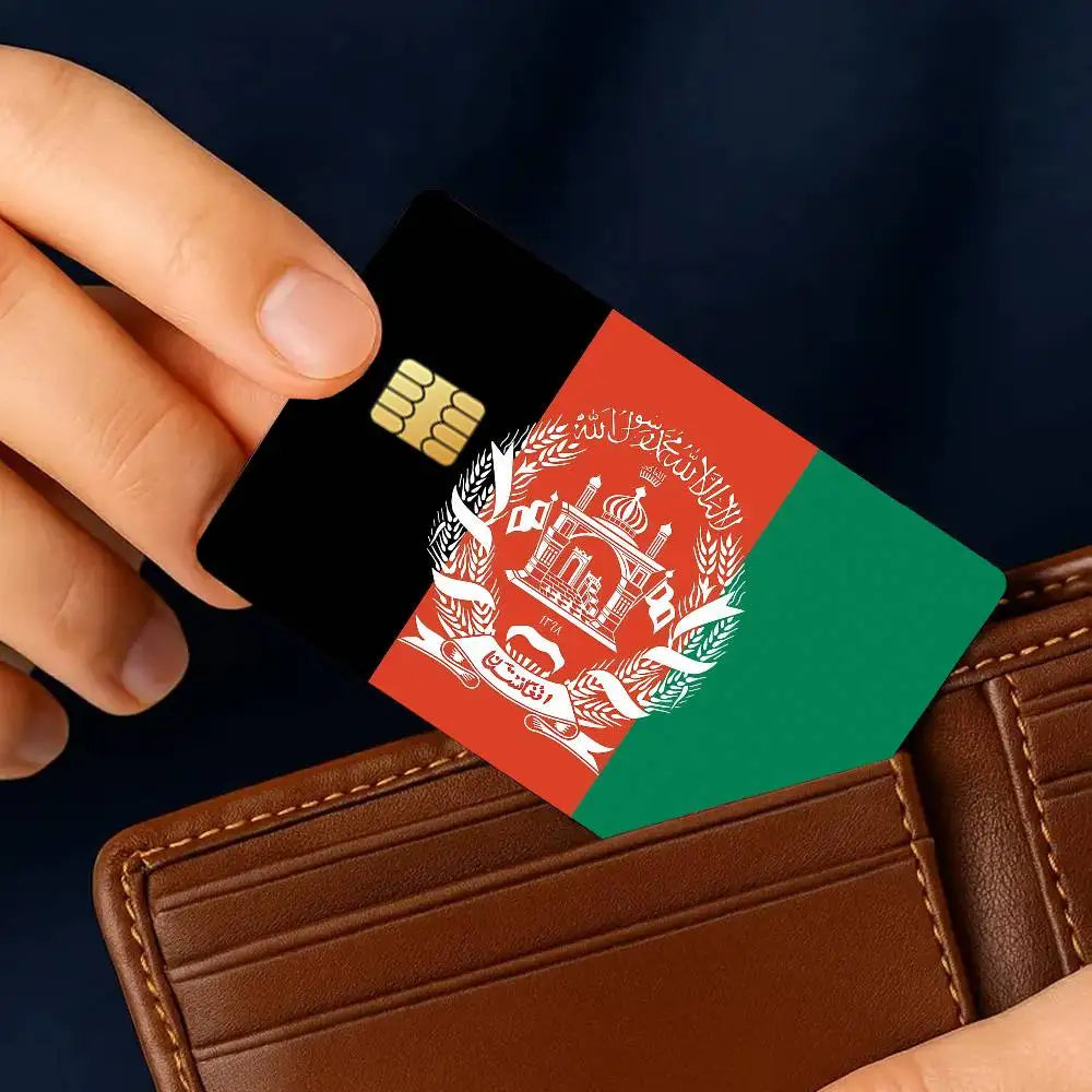 Afghan Afghanistan Credit Card Decorative Protection