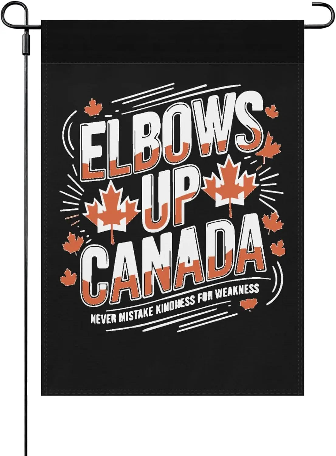 Elbows Up Canada Outdoor Flag
