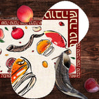 Jewish Holiday Party Decor Reusable Rosh Hashanah Kitchen Dining Table