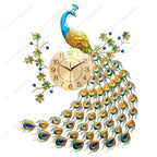 Peacock Wall Clock