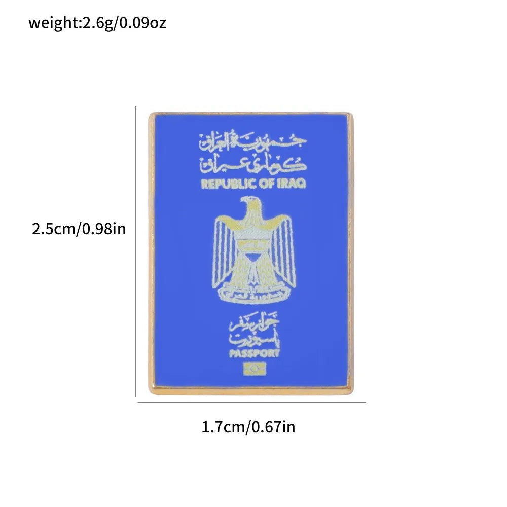 Iraqi Flag Passport & Phone Decorative Sticker