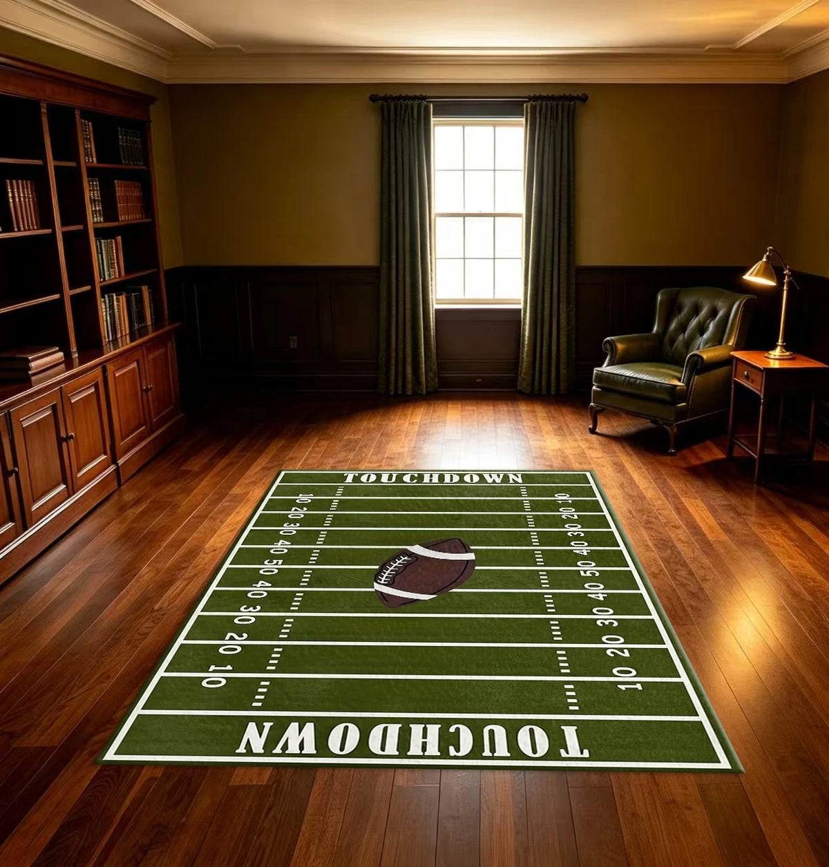 Football Field Rug