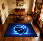 Basketball Court Rug