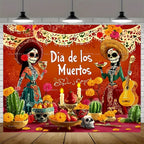 Day Of The Dead Photography Backdrop Mexican