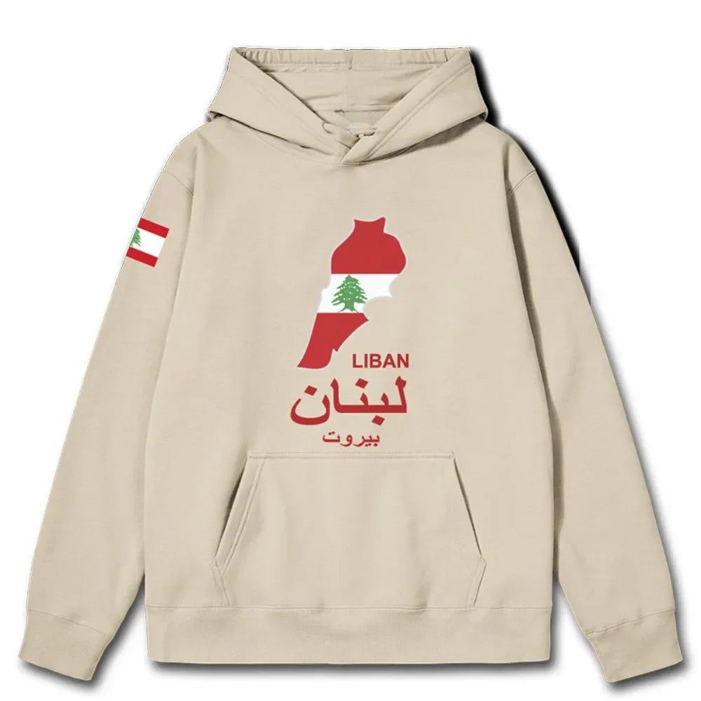 Lebanon Map Hoodie