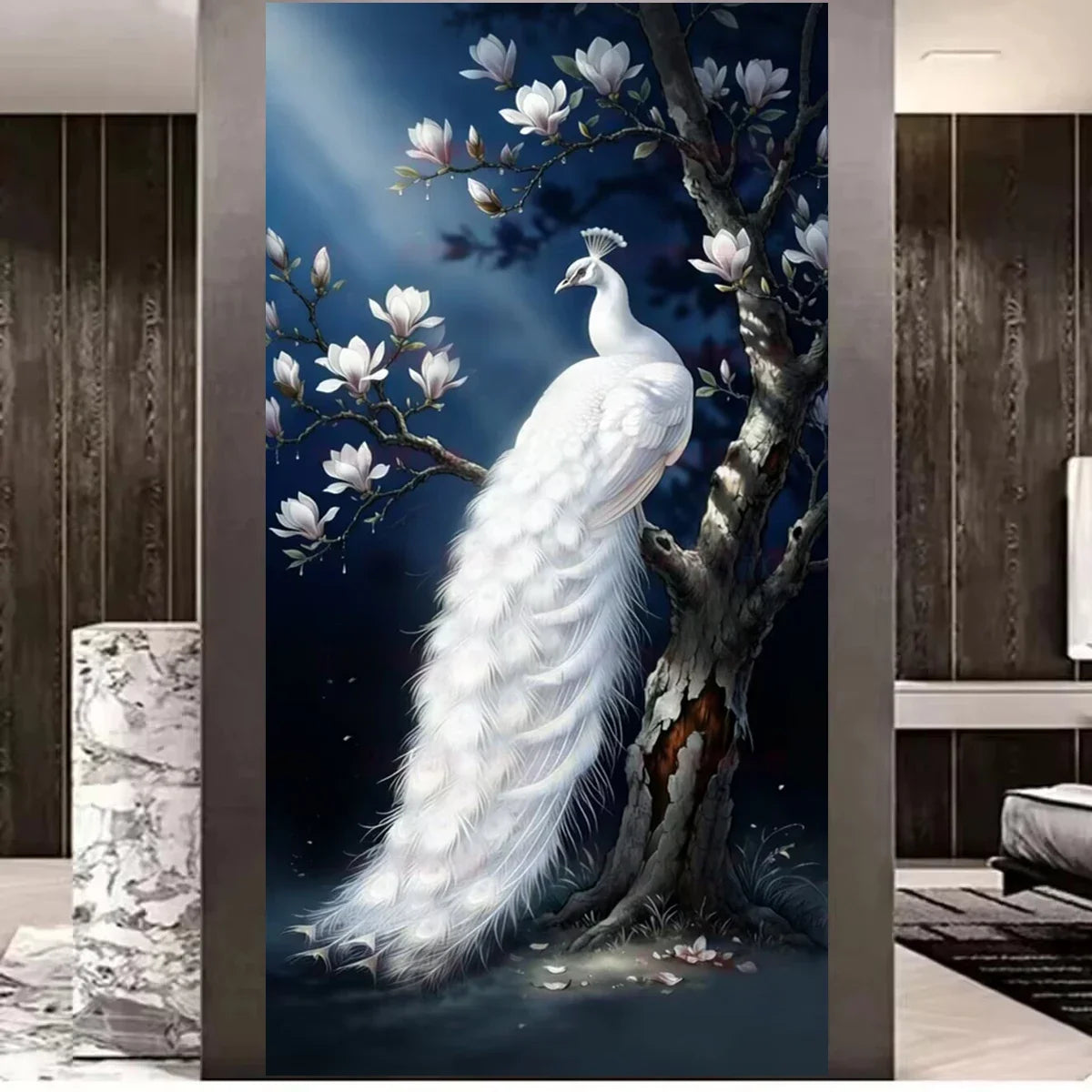 White Peacock Diamond Kit