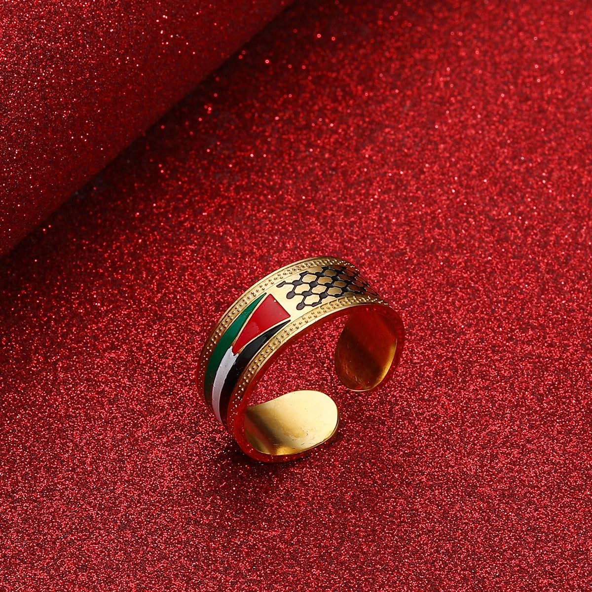 Stainless Steel Arabic Ring Jewelry