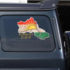 Waterproof Car Sticker Kurdistan Map