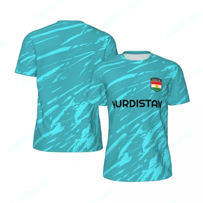 KURDISTAN 3D Print Sport T-shirt