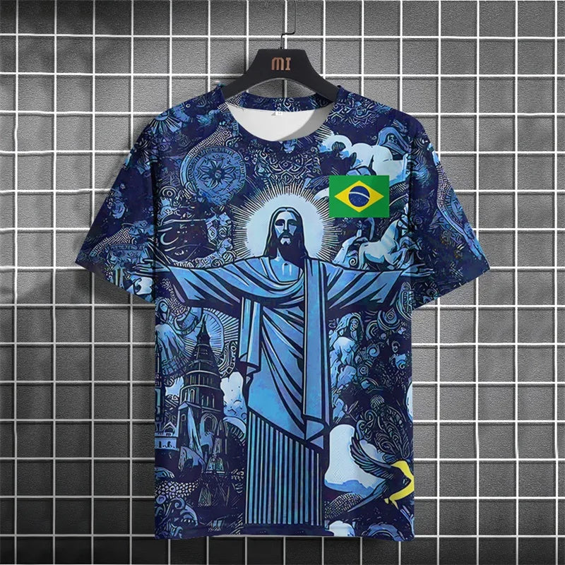 Brazil Football Jersey Unisex Tee