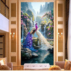 Peacock Cross Stitch Kit