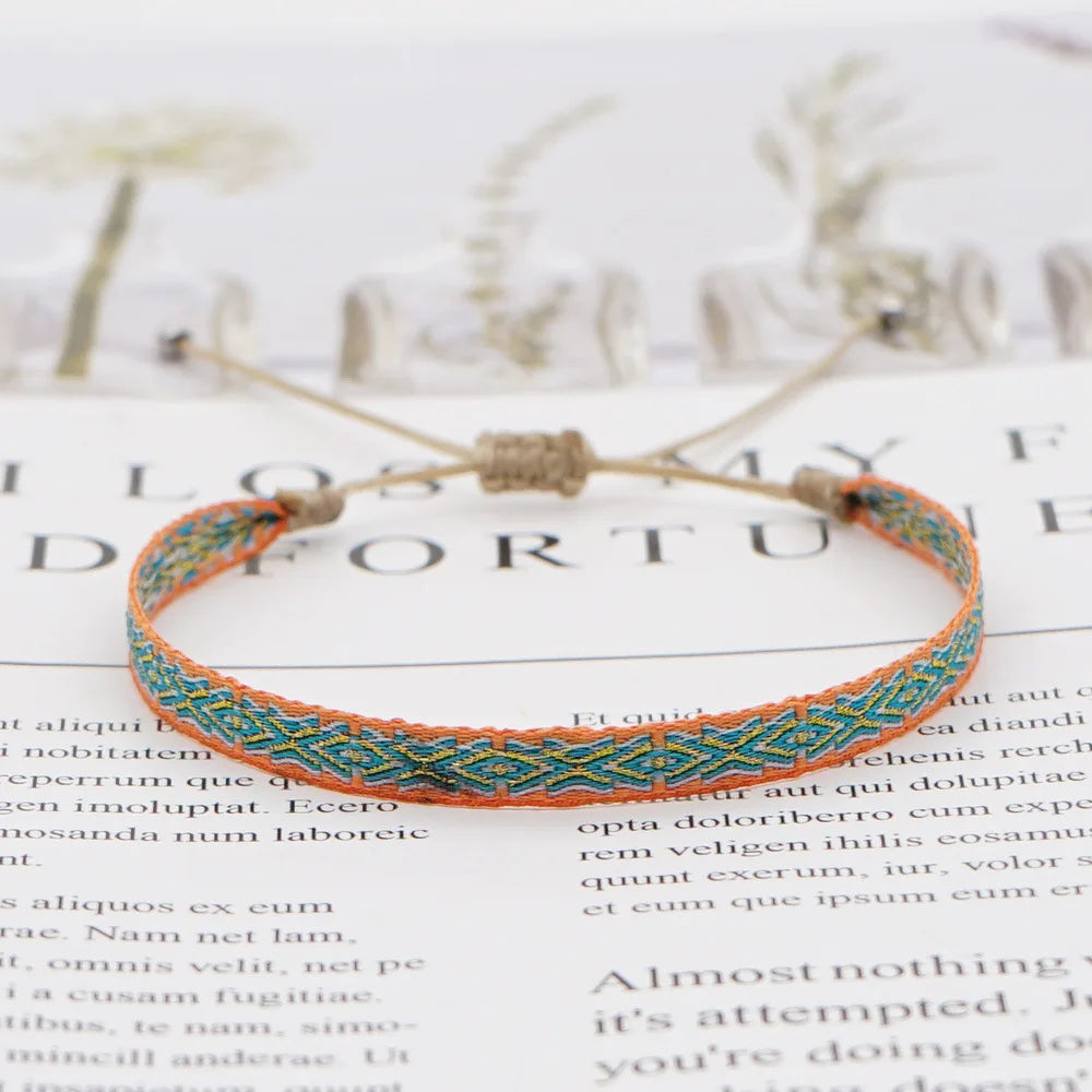 Unisex Handmade Woven Bracelet