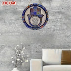 Blue Hamsa Art
