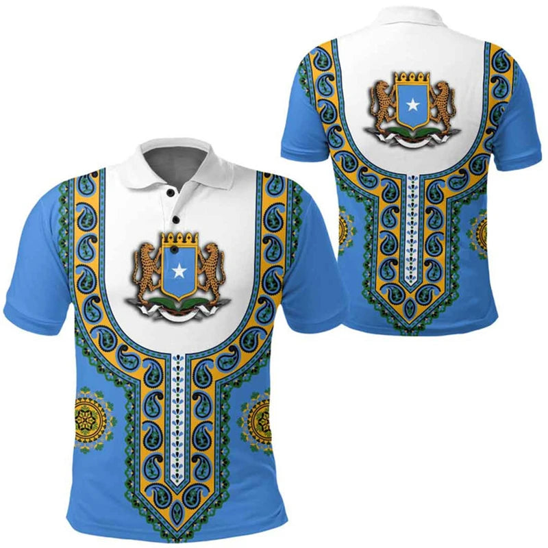 Somalia Flag Polo