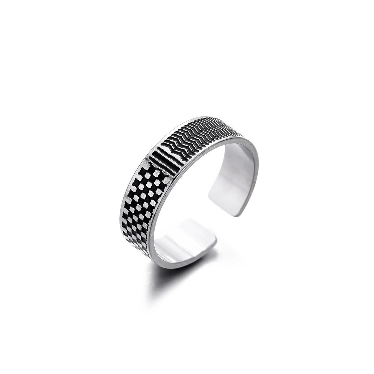 Stainless Steel Arabic Ring Jewelry