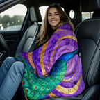 Peacock Throw Blanket