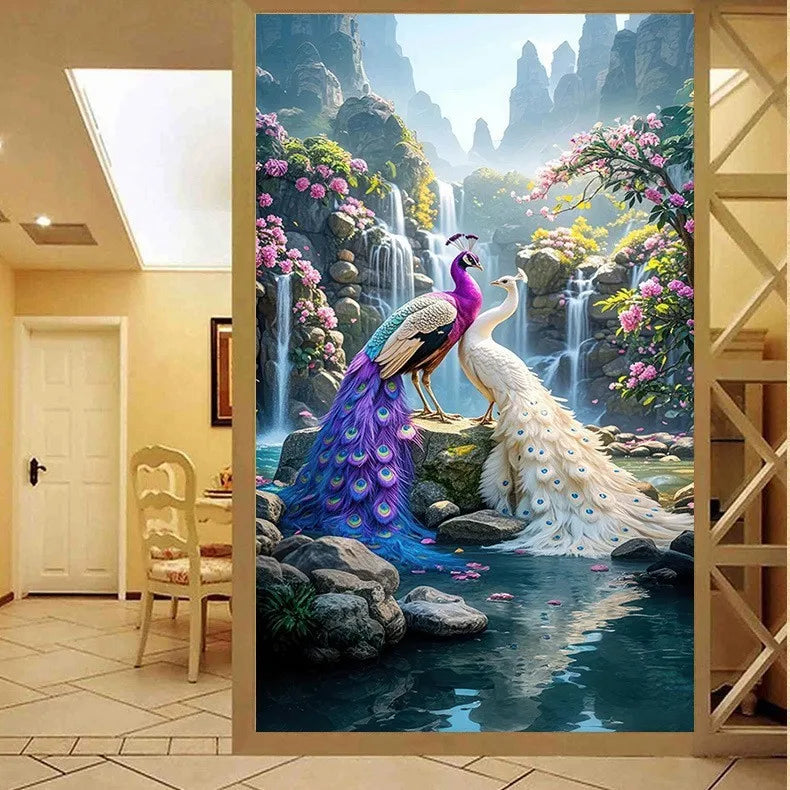 Peacock Cross Stitch Kit
