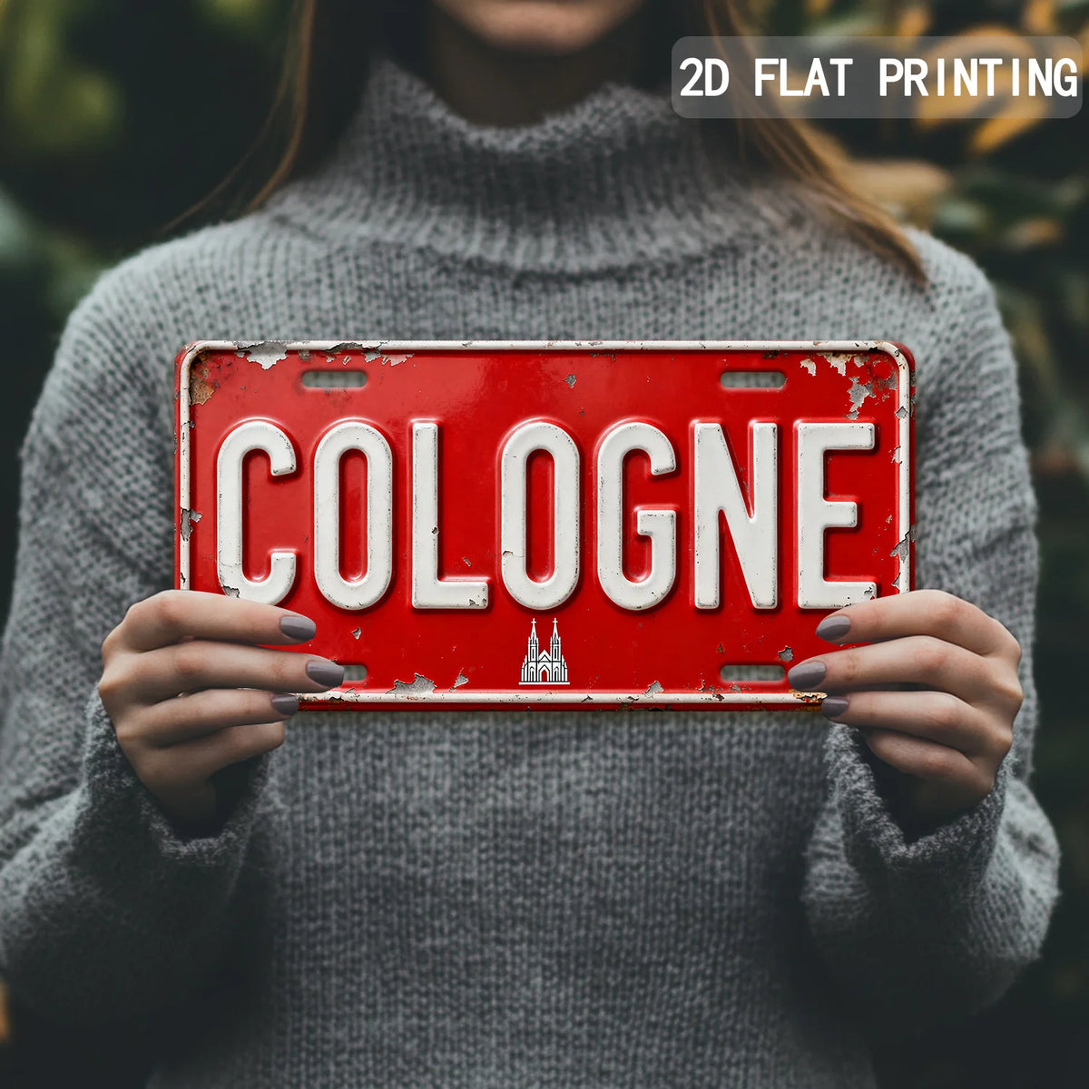 Cologne Tin Sign