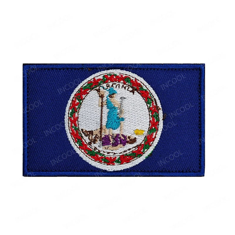 Embroidered Patches United States - State Flags
