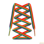 1Pair Rainbow Shoelace