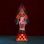 Nepali Resin Painted Dharma Doma Statue