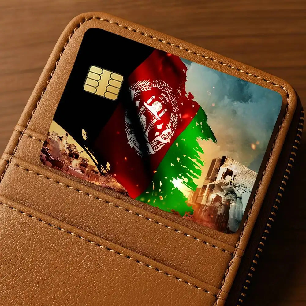 Afghan Afghanistan Credit Card Decorative Protection