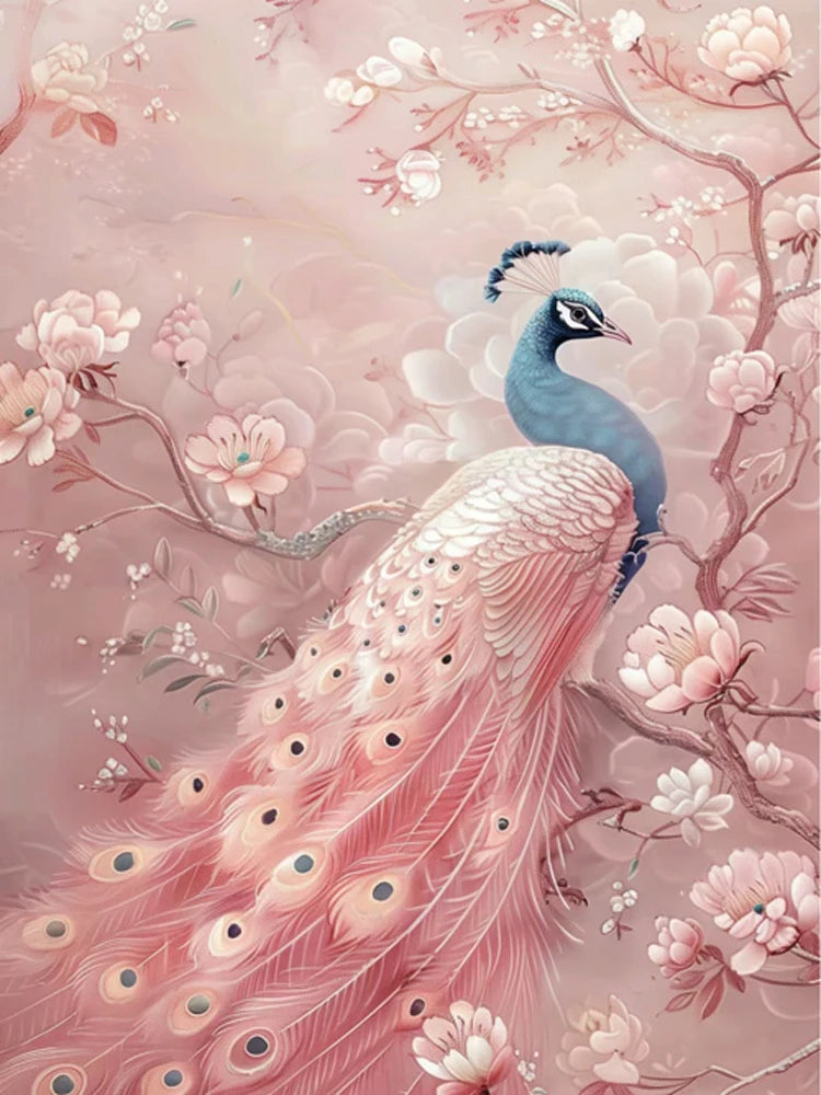 Peacock Diamond Art Kit