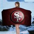San Francisco 49er Team Big Microfiber Beach Towels