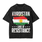 Men Women I Love Kurdistan  Vintage T Shirt