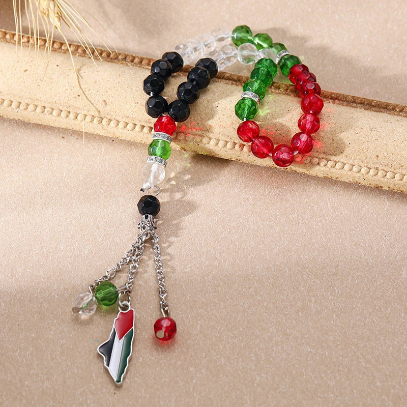Palestinian Flag Bracelet