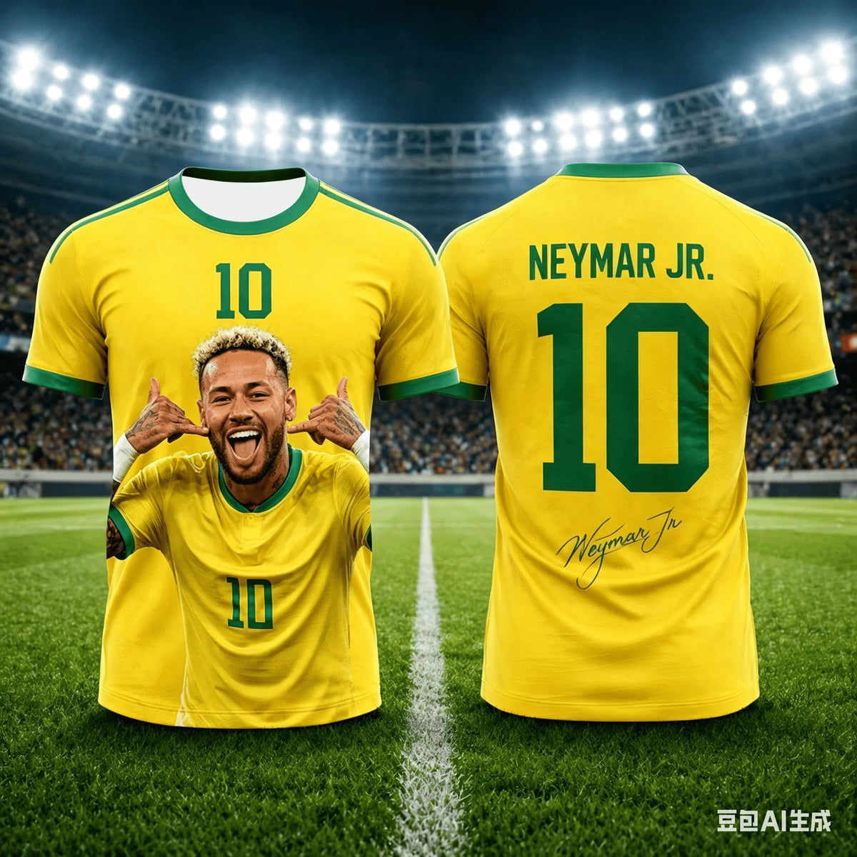 Brazil National Team Jersey Tee