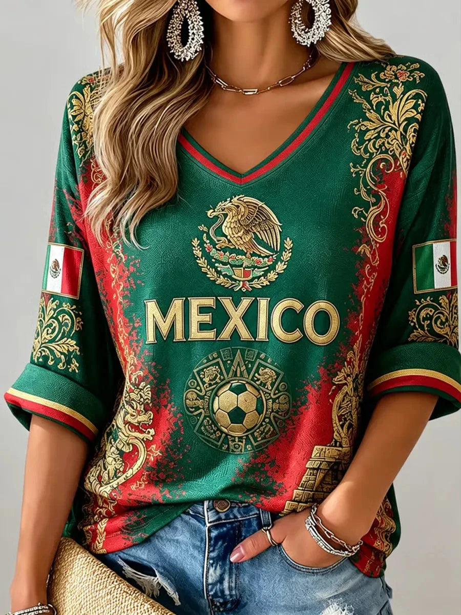 Mexico Football Tee