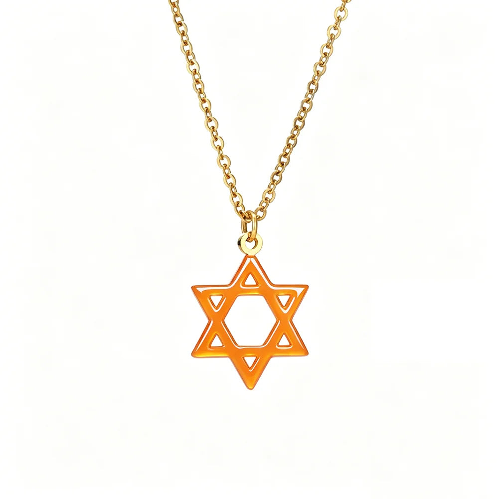 Simple Star of David Necklace