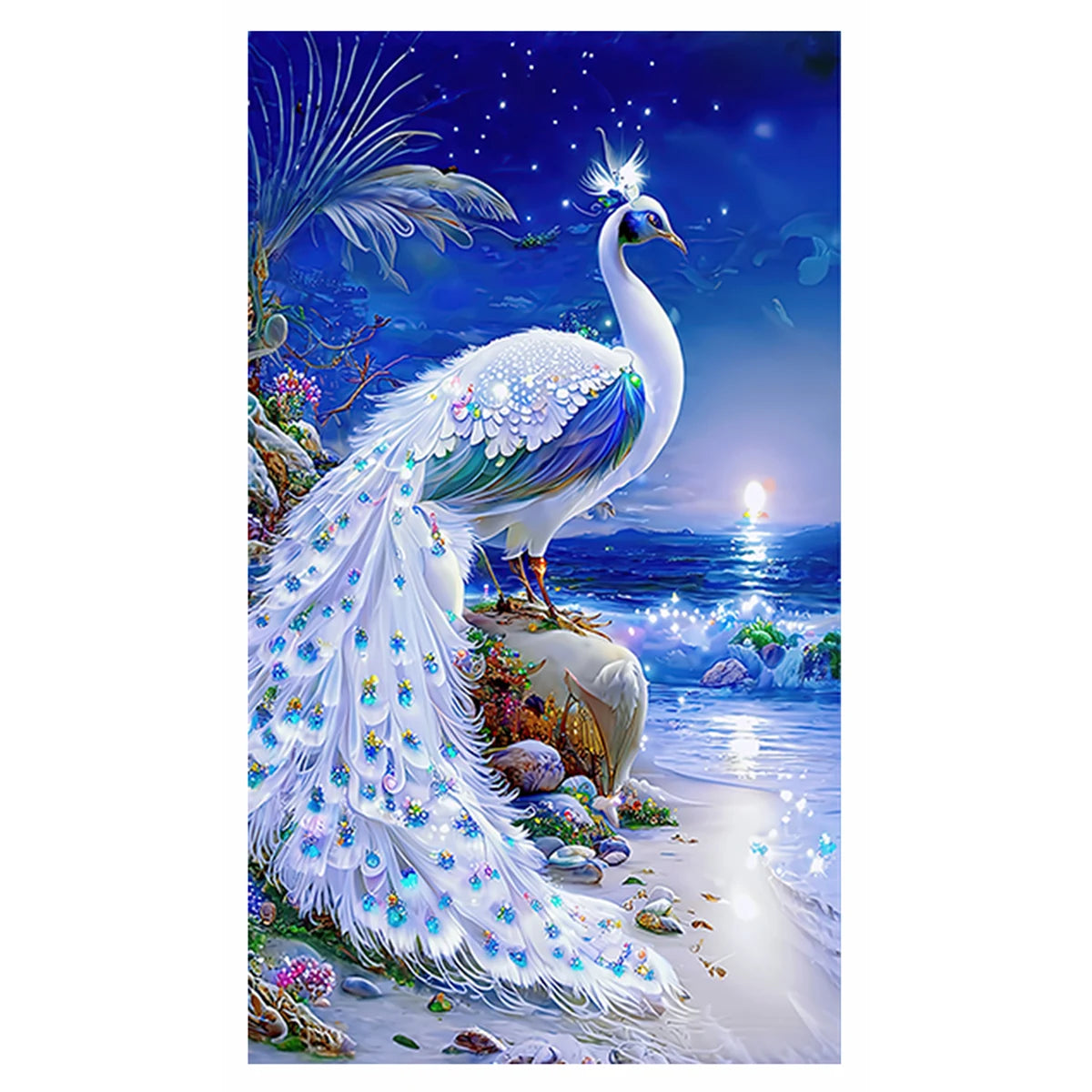 Peacock Cross Stitch DIY