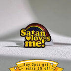 Rainbow Quotative Enamel Pin