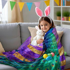 Peacock Throw Blanket