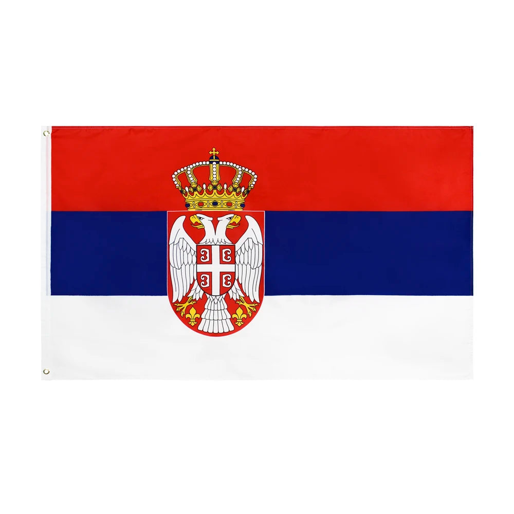 Serbia Flag Pin