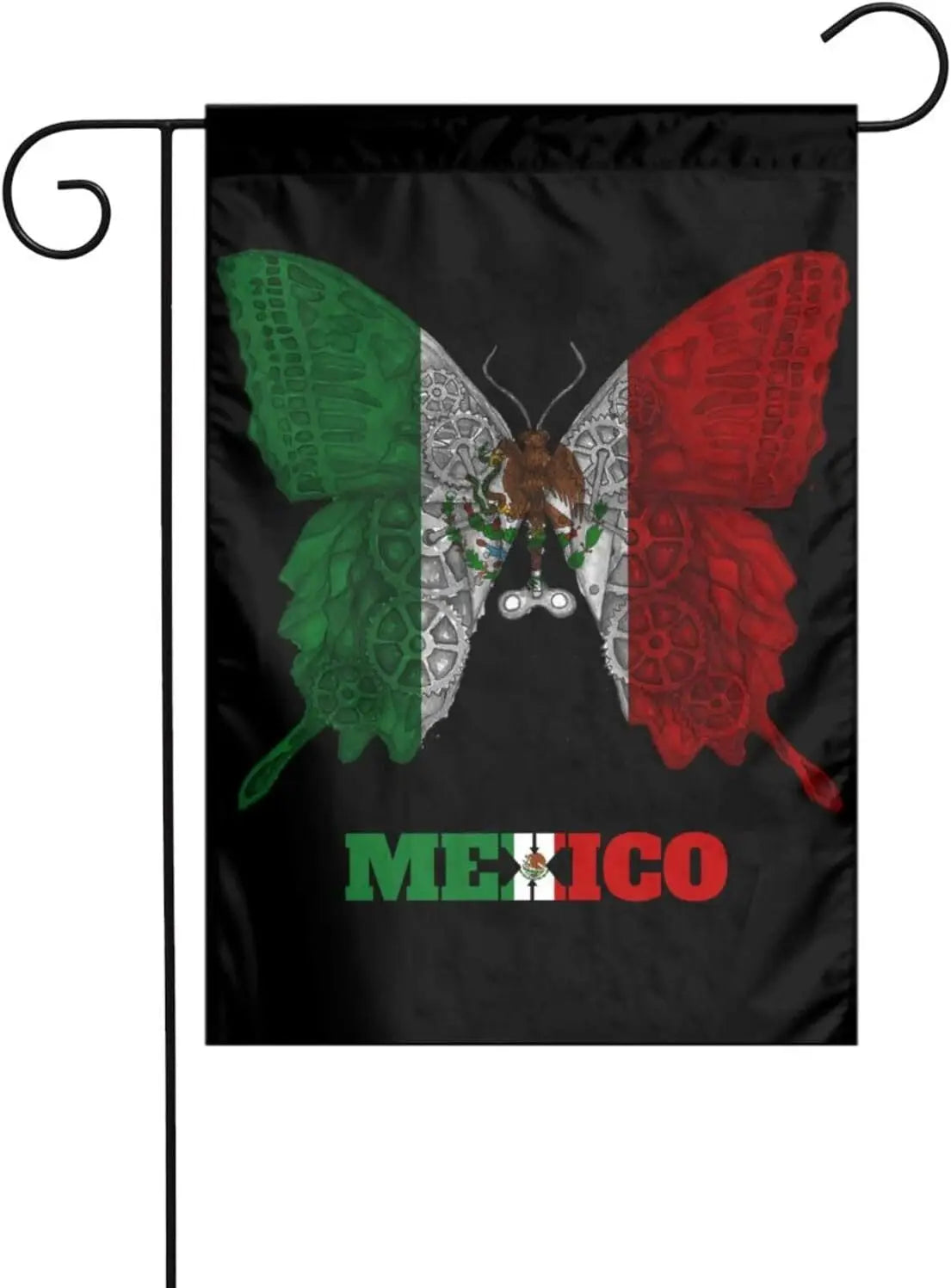 Vintage Butterfly Flag