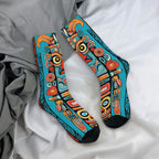 North American Indian Tribal Style Socks