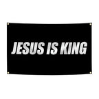 Jesus is King Flag