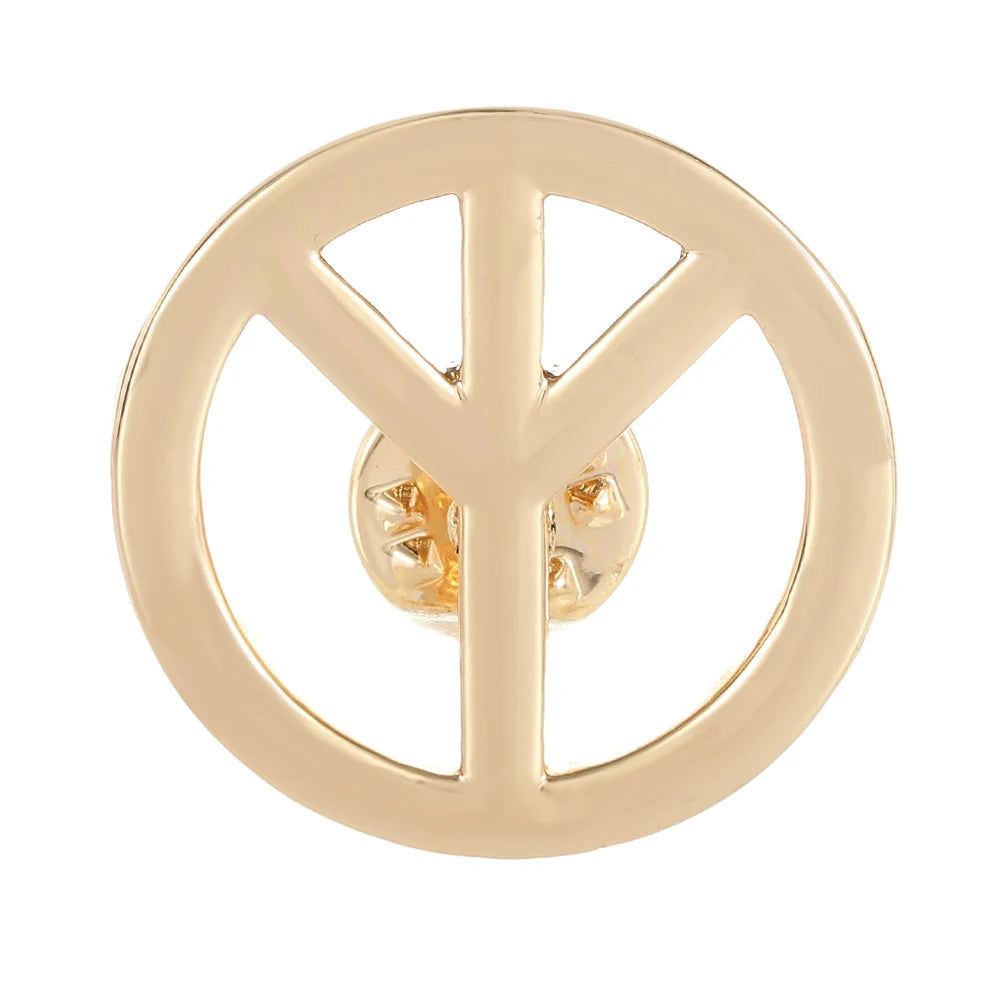 World Peace Theme Enamel Peace Design Pins Bulk