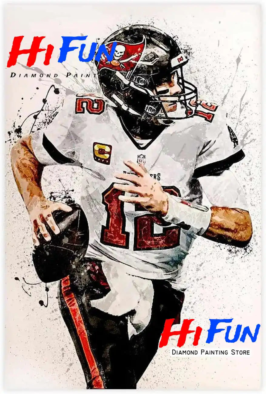 American Football Athlete Portraits