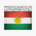 Kurdistan National Emblem Sticker