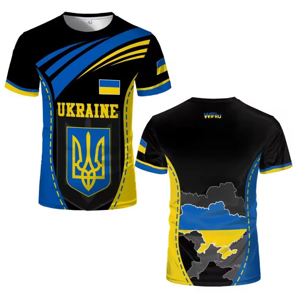 Ukraine Patriotic T Shirt