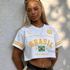 Iraq Cheerleaders Crop Tee
